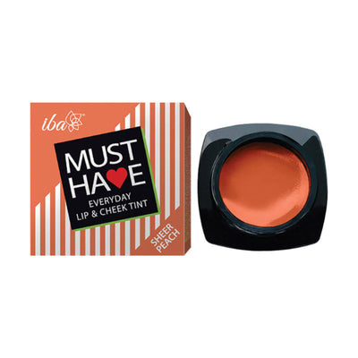 IBA Must Have Everyday Lip & Cheek Tint - Sheer Peach