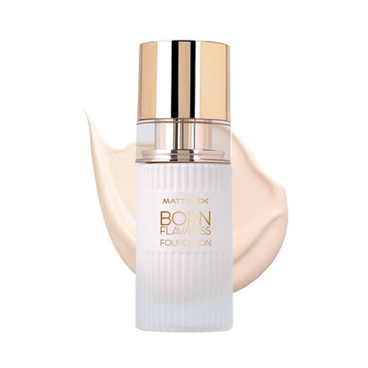 Matt look Born Flawless Weightless Foundation - Born Ivory