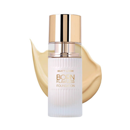 Matt look Born Flawless Weightless Foundation - Born Beige