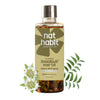 Nat Habit Neem Bhringraj Tea Tree Anti Dandruff Hair Treatment Ayurvedic Oil & Castor Coconut