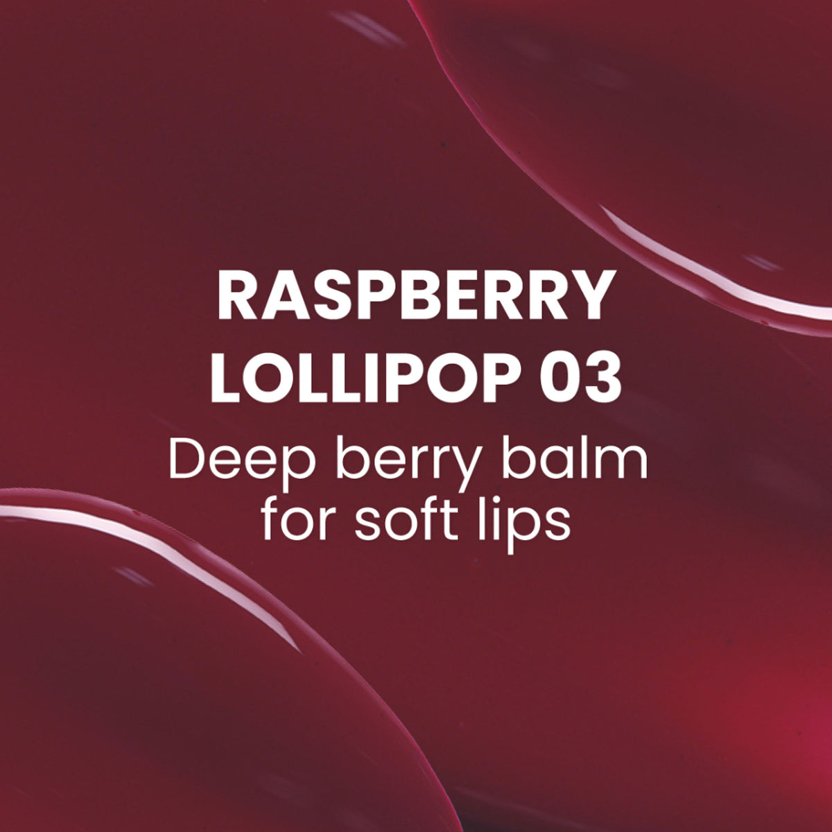 Typsy Beauty Glaze Pout Polish Peptide Lip Treatment Balm - 03 Raspberry Lollipop