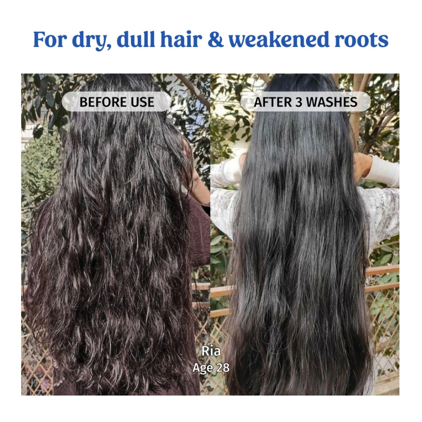 Vilvah Goat Milk Shampoo Strengthens Roots, Frizz Control & Balances Scalp Ph