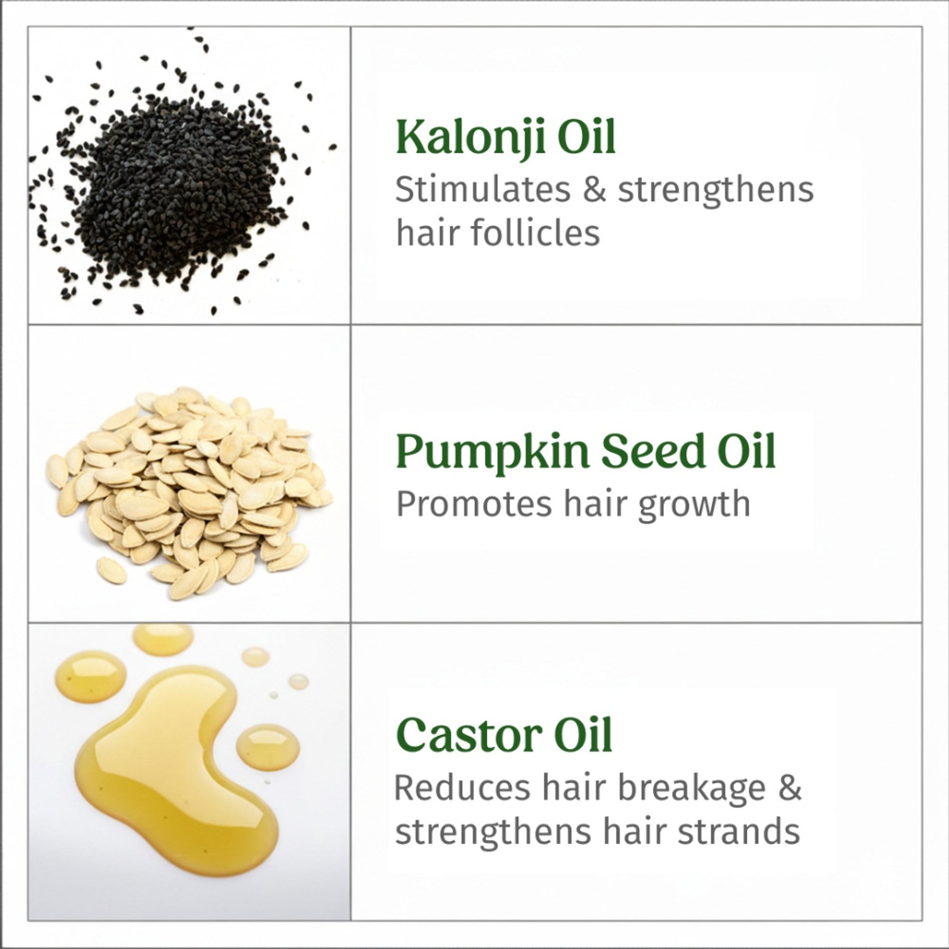 Vilvah Hair Growth Oil To Reduce Hair Fall & Improve Scalp Health With Kalonji & Castor Oil