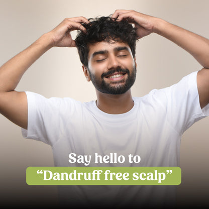 Vilvah Neem & Teatree Anti-Dandruff Hair Oil To Reduce Hair Fall & Soothe Itchy Scalp