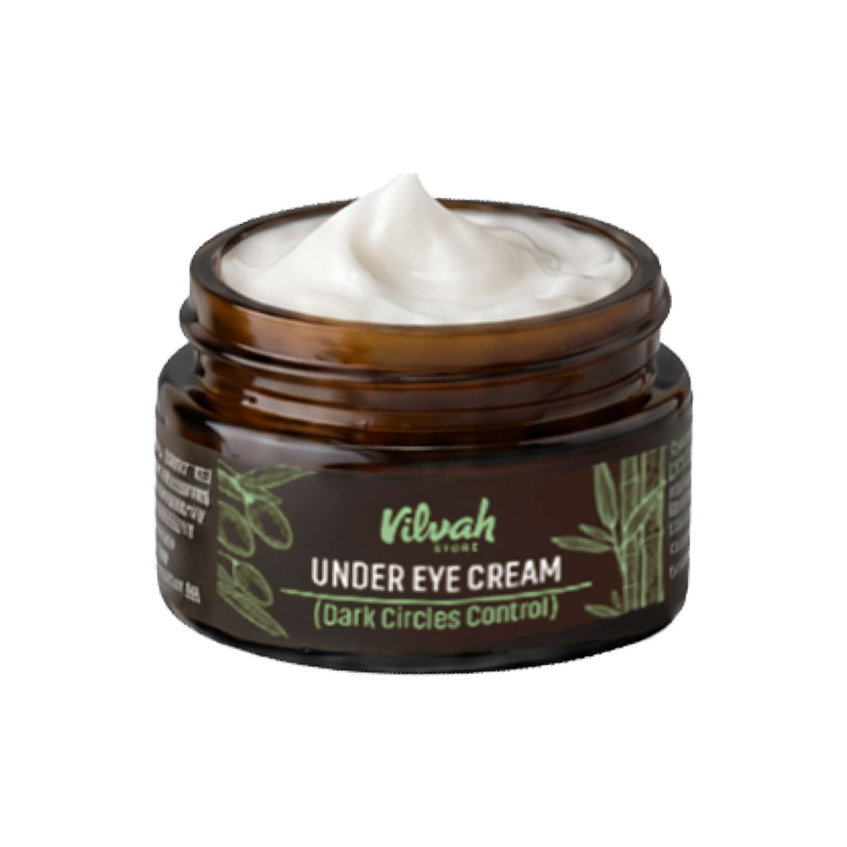 Vilvah Under Eye Cream For Puffiness & Dark Circles Control With Bamboo & Goji Berry