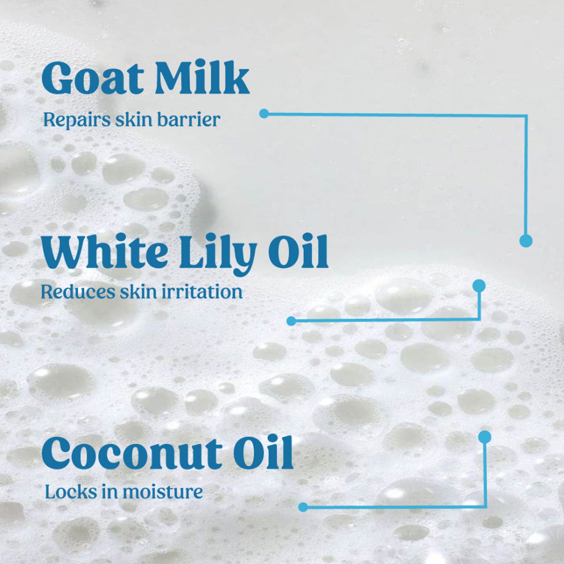 Vilvah Goat Milk Body Wash For Deep Cleansing, Pore Care & Skin Nourishment