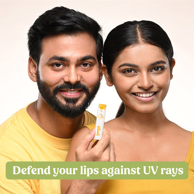 Vilvah Spf 30 Milk Lip Balm With Uva-Uvb Protection, Enriched With Soy Milk & Vitamin E