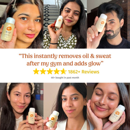 Vilvah Milk Powder Face Wash For Deep Cleansing With Rice Milk, Papain Enzymes & Hyaluronic Acid