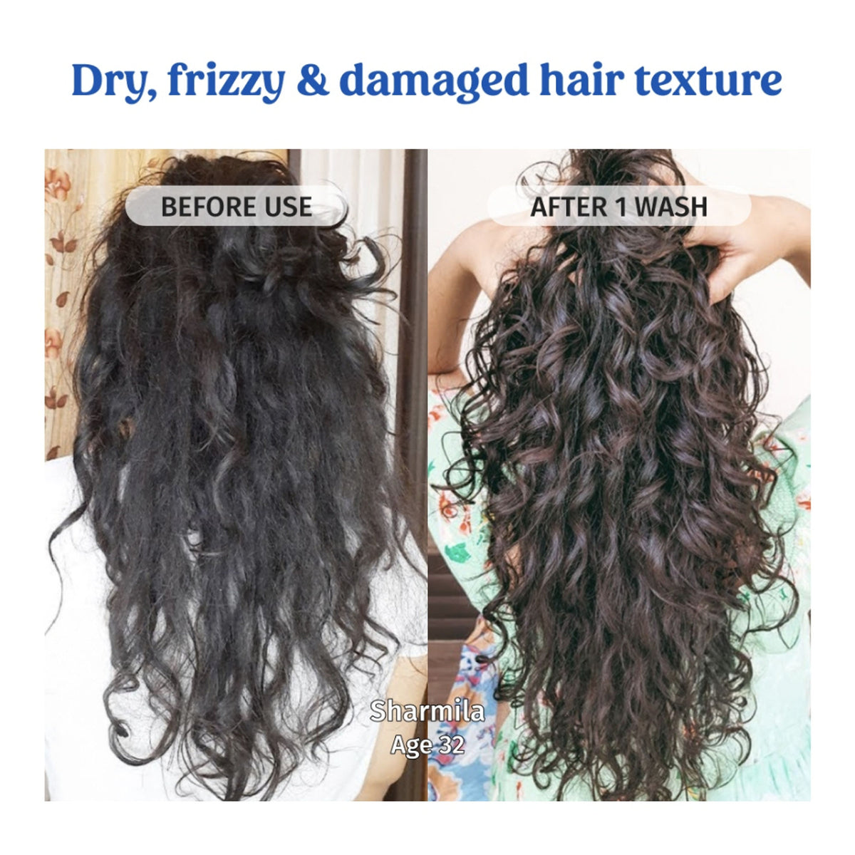 Vilvah Goat Milk Shampoo Combats Frizz, Repairs Damage & Strengthens Roots With Pea Protein