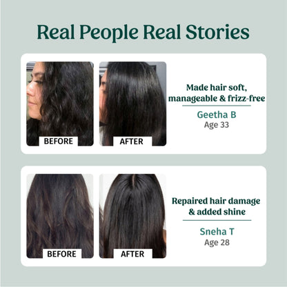Vilvah Cream Conditioner Reduces Frizz, Softens Hair & Deeply Conditions With Tucuma & Broccoli Oil