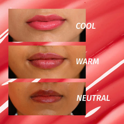 Vilvah Rose Milk Lip Balm With Pink Tint & Enriched With Rose Petals, Vitamin E & Olive Squalane