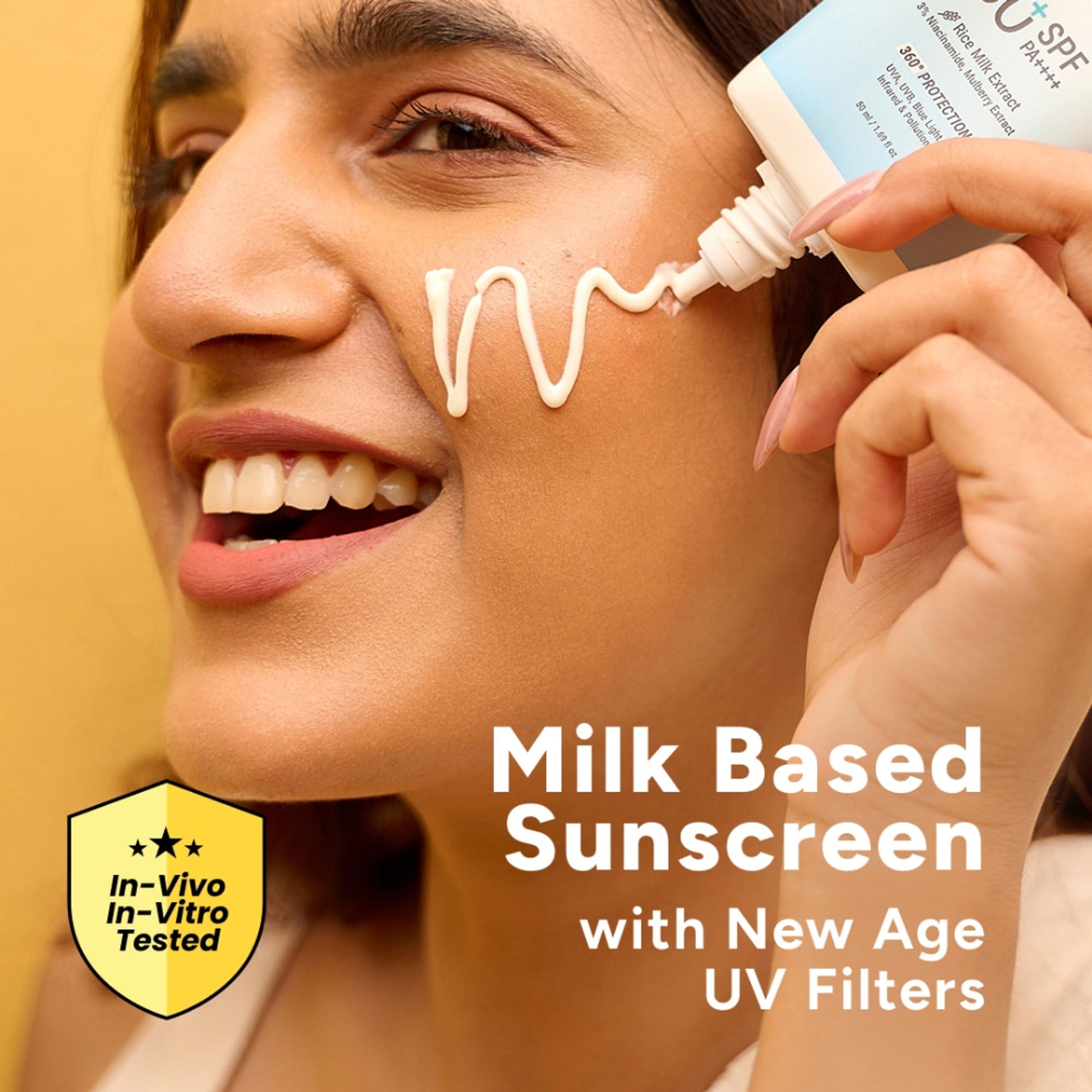 VILVAH Skin Finish Face Brightening Sunscreen SPF 50+ PA++++ With New Age Uv Filters