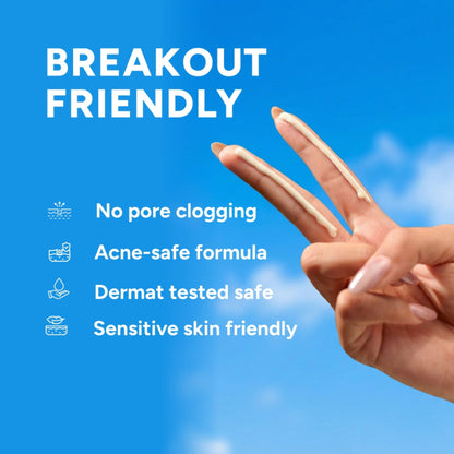 VILVAH Skin Finish Face Brightening Sunscreen SPF 50+ PA++++ With New Age Uv Filters
