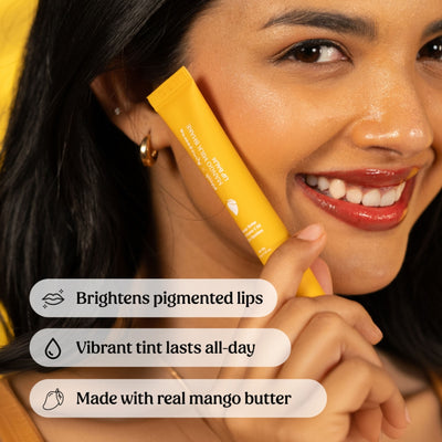 VILVAH Mango Milkshake Lip Balm With Reddish Orange Tint