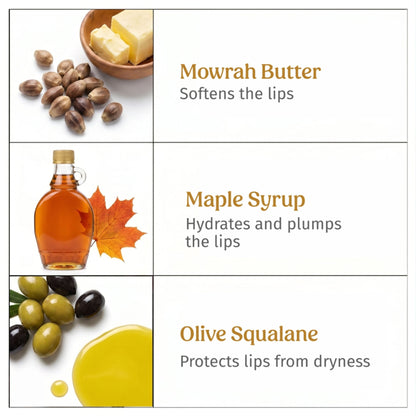 VILVAH Cream Bun Lip Balm With Warm Brown Tint