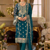 Dhiyona IE Women Ethnic Motifs Embroidered Kurta with Trousers & Dupatta