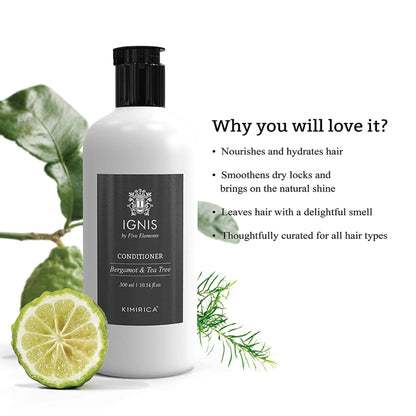 Kimirica Ignis Bergamot & Tea Tree Hair Conditioner