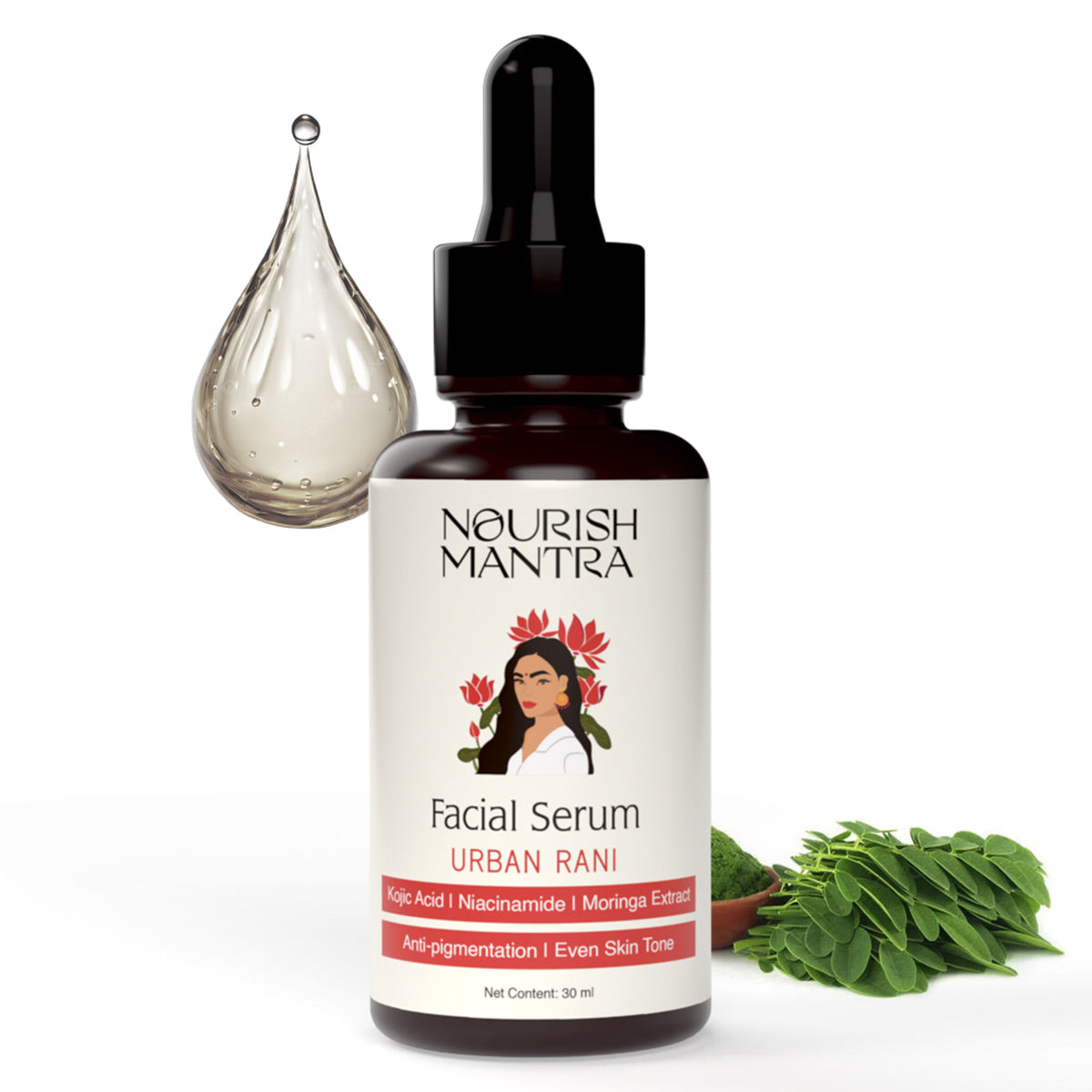 Nourish Mantra Urban Rani Facial Serum for Youthful and Spotless Skin