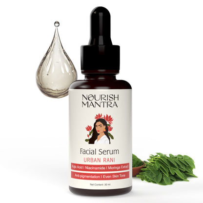 Nourish Mantra Urban Rani Facial Serum for Youthful and Spotless Skin