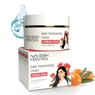 Nourish Mantra Urban Rani Daily Moisturizing Cream for Smooth & Dewy Skin