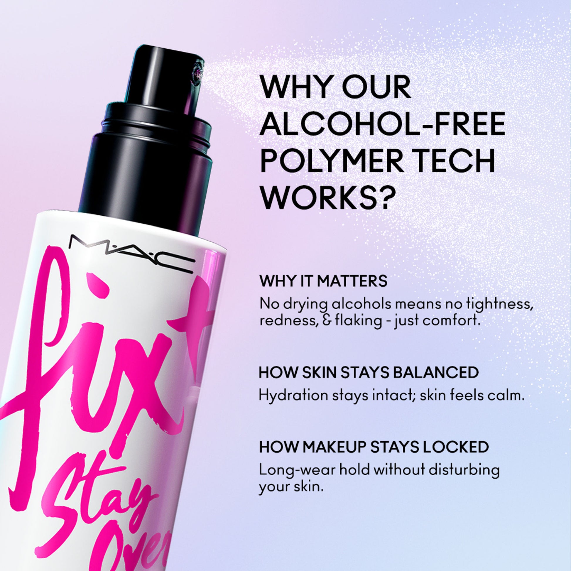 M.A.C Fix+ Stay Over Alcohol-Free 24HR Setting Spray
