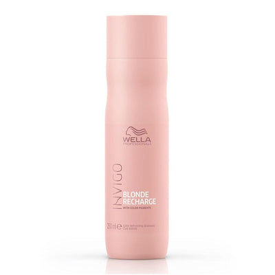 Wella Professionals Invigo Blonde Recharge Anti-Yellow Purple Shampoo for Blonde Hair
