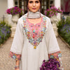 Dhiyona IE Women Floral Embroidered Thread Work Pure Cotton Kurta & Trousers With Dupatta