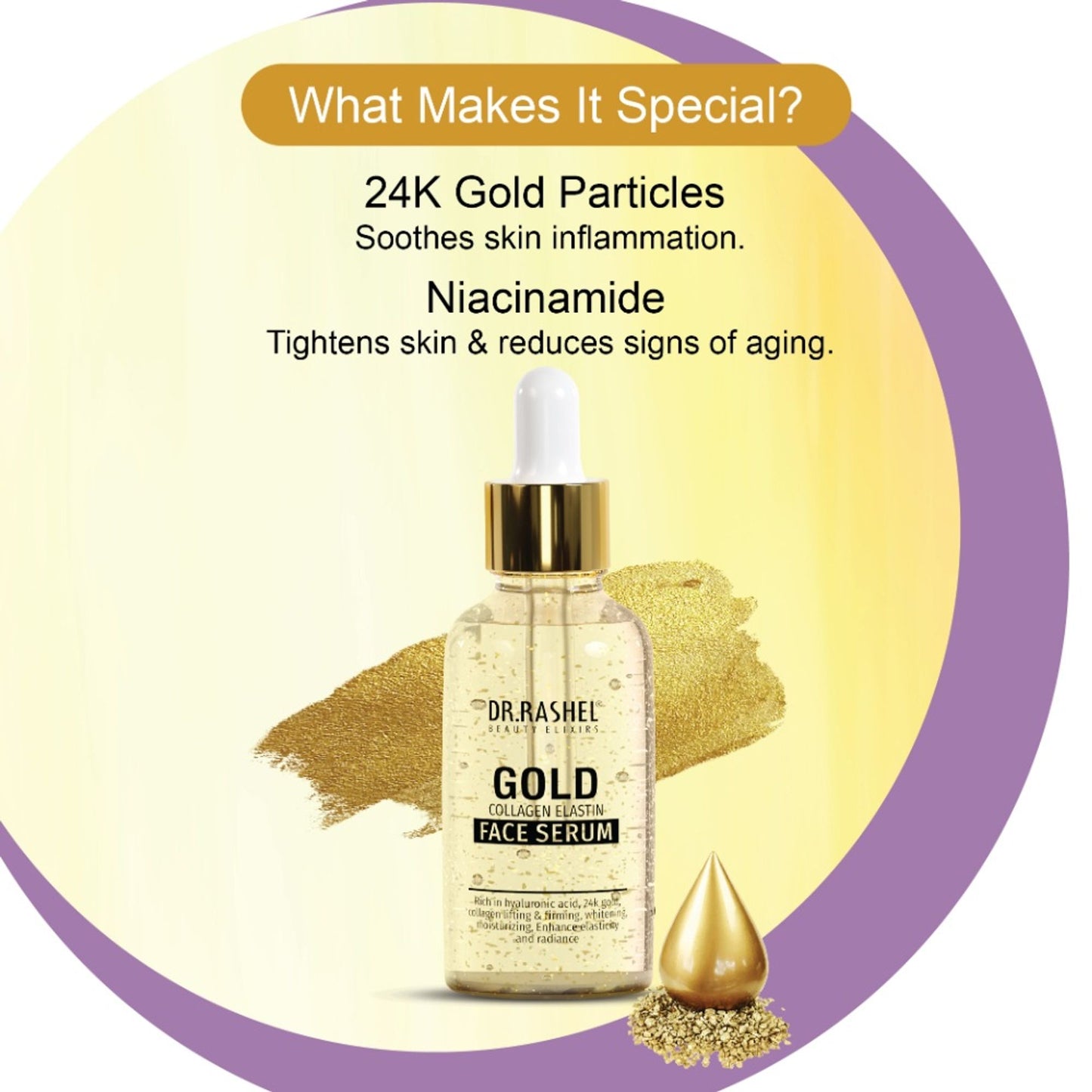 DR. RASHEL Gold Serum Boosts Glow