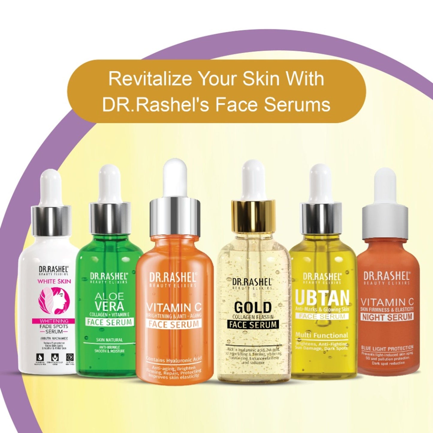 DR. RASHEL Gold Serum Boosts Glow