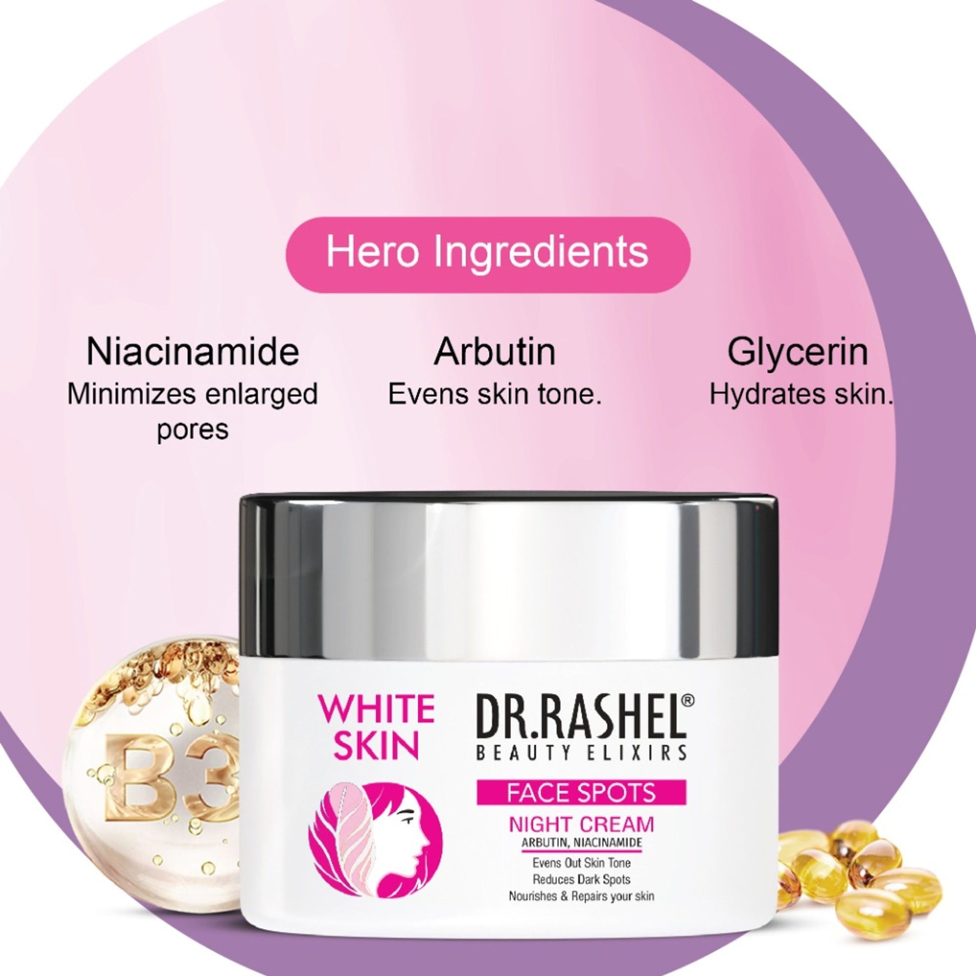 DR. RASHEL White Skin Face Night Cream