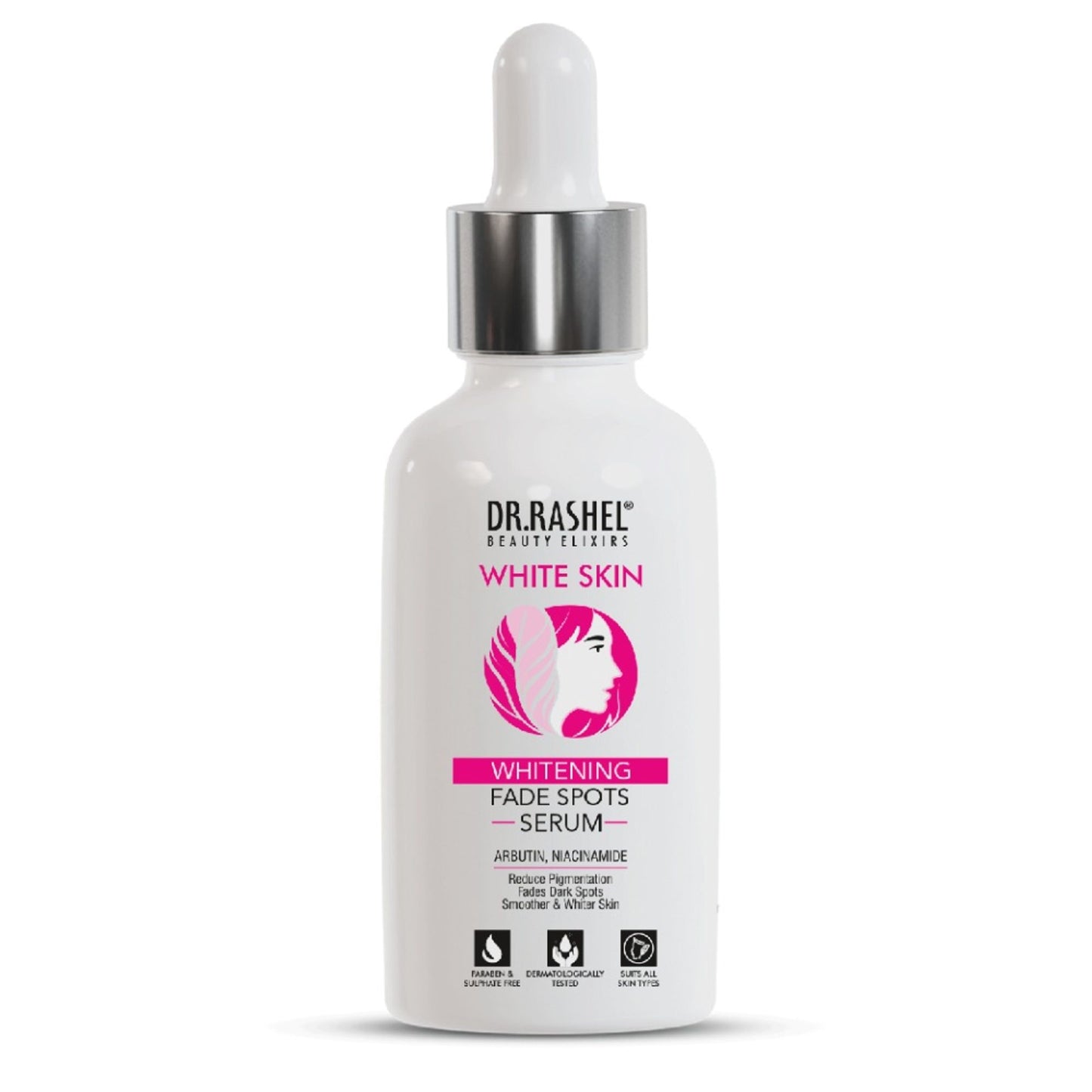 DR. RASHEL White Skin Face Serum Reduces Pigmentation, Dark Spots & Wrinkles