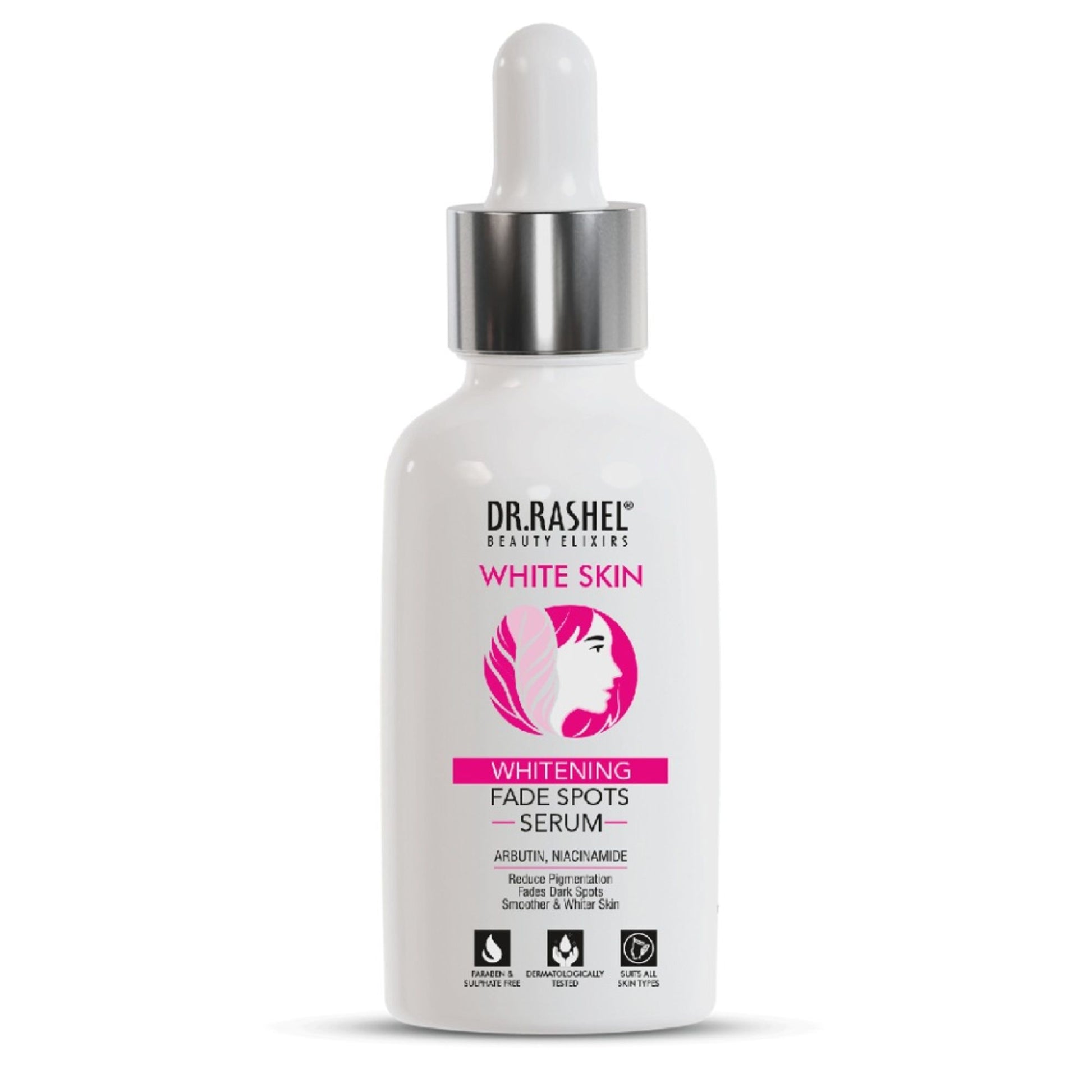 DR. RASHEL White Skin Face Serum Reduces Pigmentation, Dark Spots & Wrinkles