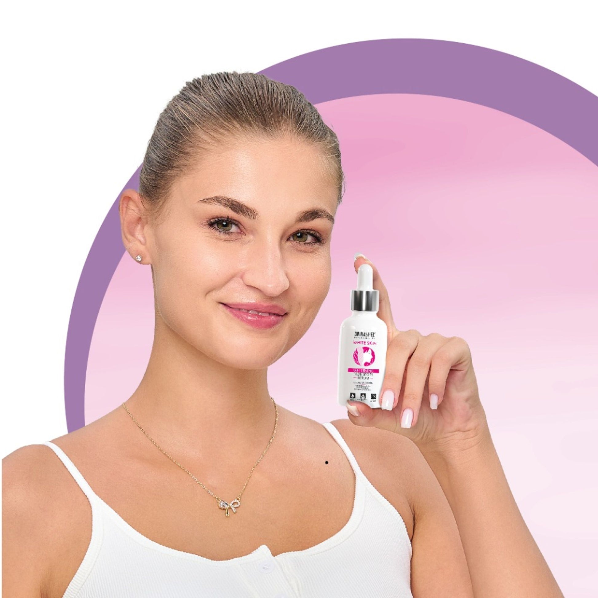 DR. RASHEL White Skin Face Serum Reduces Pigmentation, Dark Spots & Wrinkles