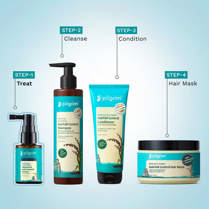 Pilgrim 3% Redensyl & 4% Anagain Advance Hair Growth Serum With Seascalp For Dandruff Prone Scalp
