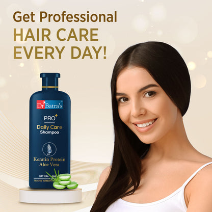 Dr Batra's PRO+ Daily Care Shampoo with Keratin Protien Daily Care Shampoo (Pack of 1)