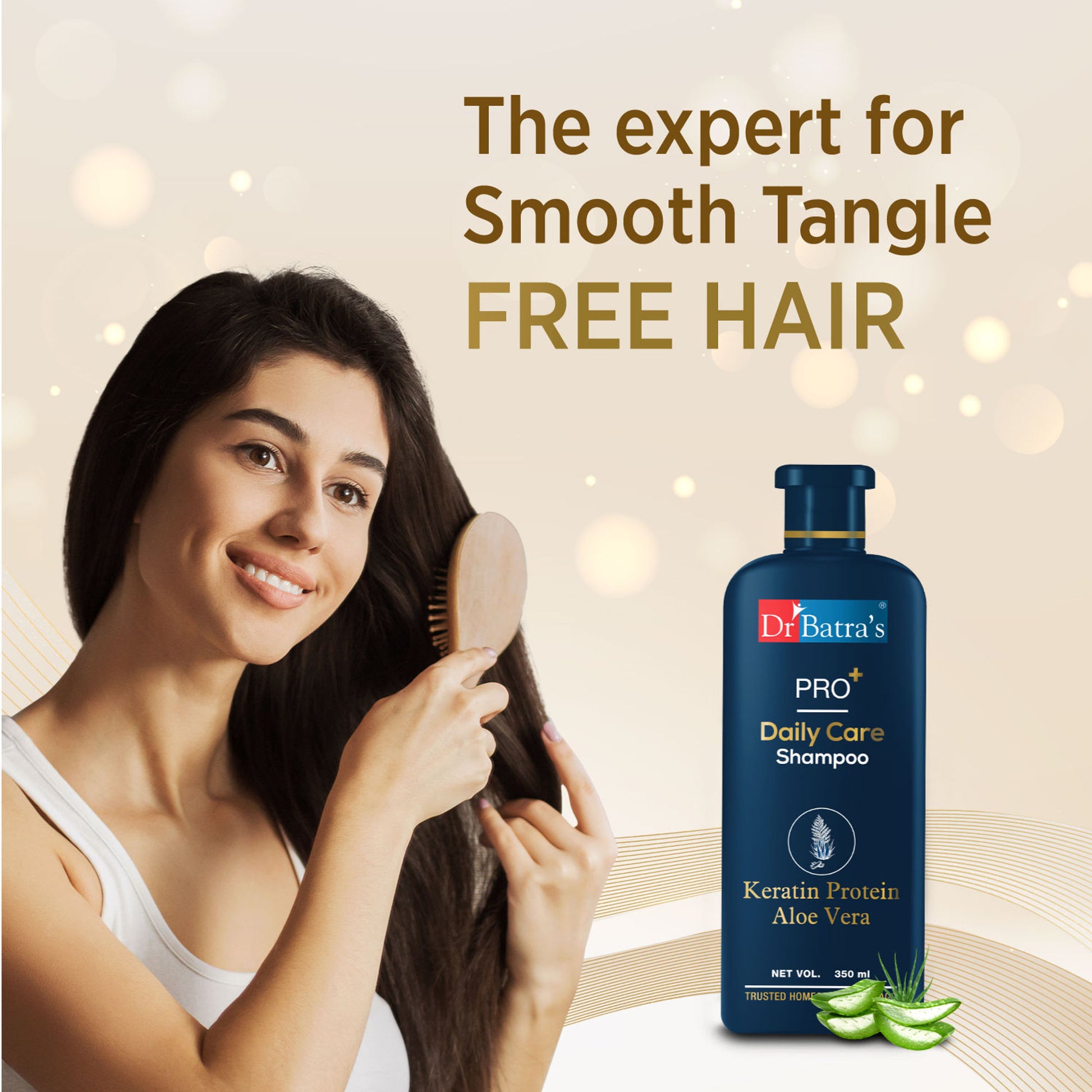 Dr Batra's PRO+ Daily Care Shampoo with Keratin Protien Daily Care Shampoo (Pack of 1)