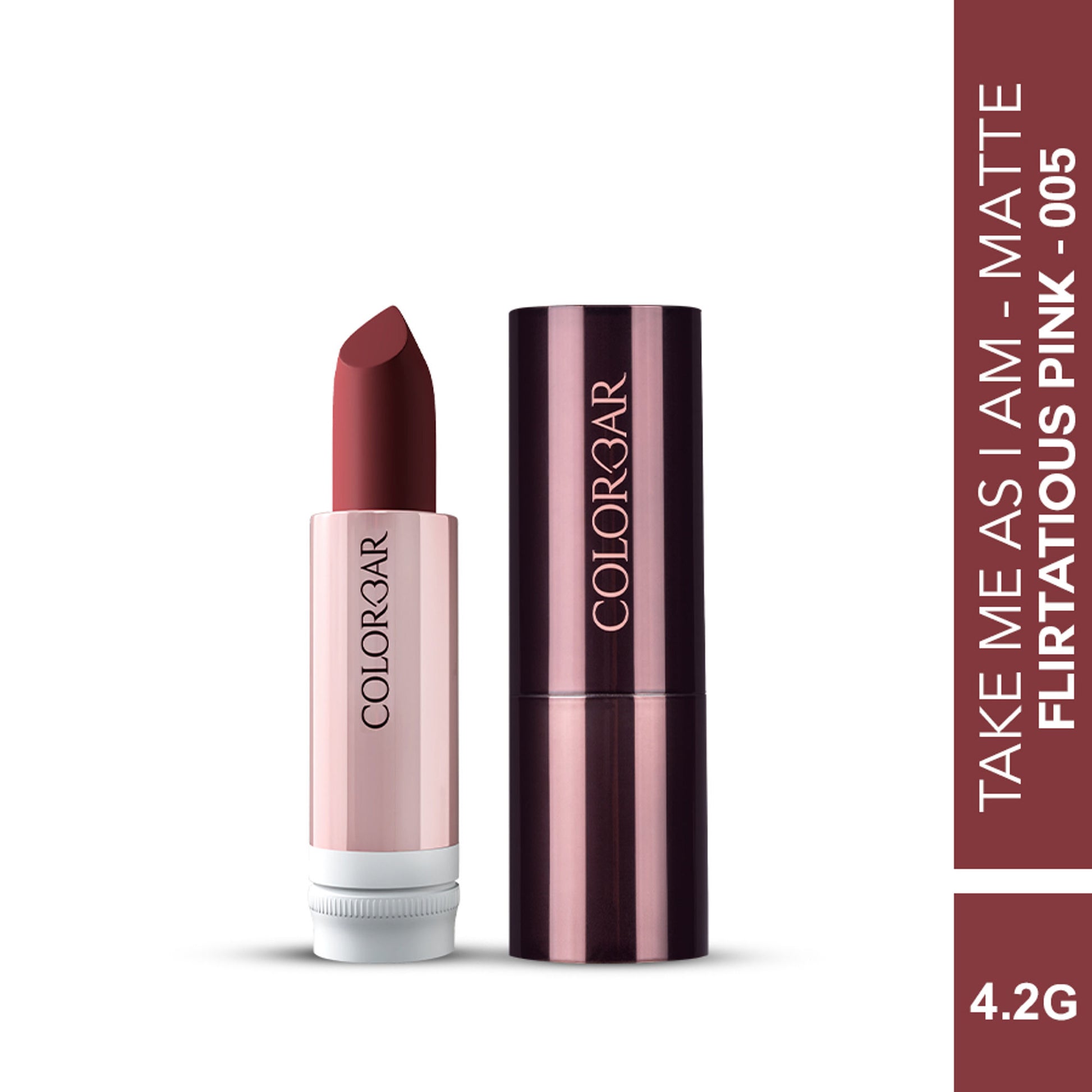 Colorbar Take Me As I Am Vegan Matte Refill - Flirtatious Pink - 005