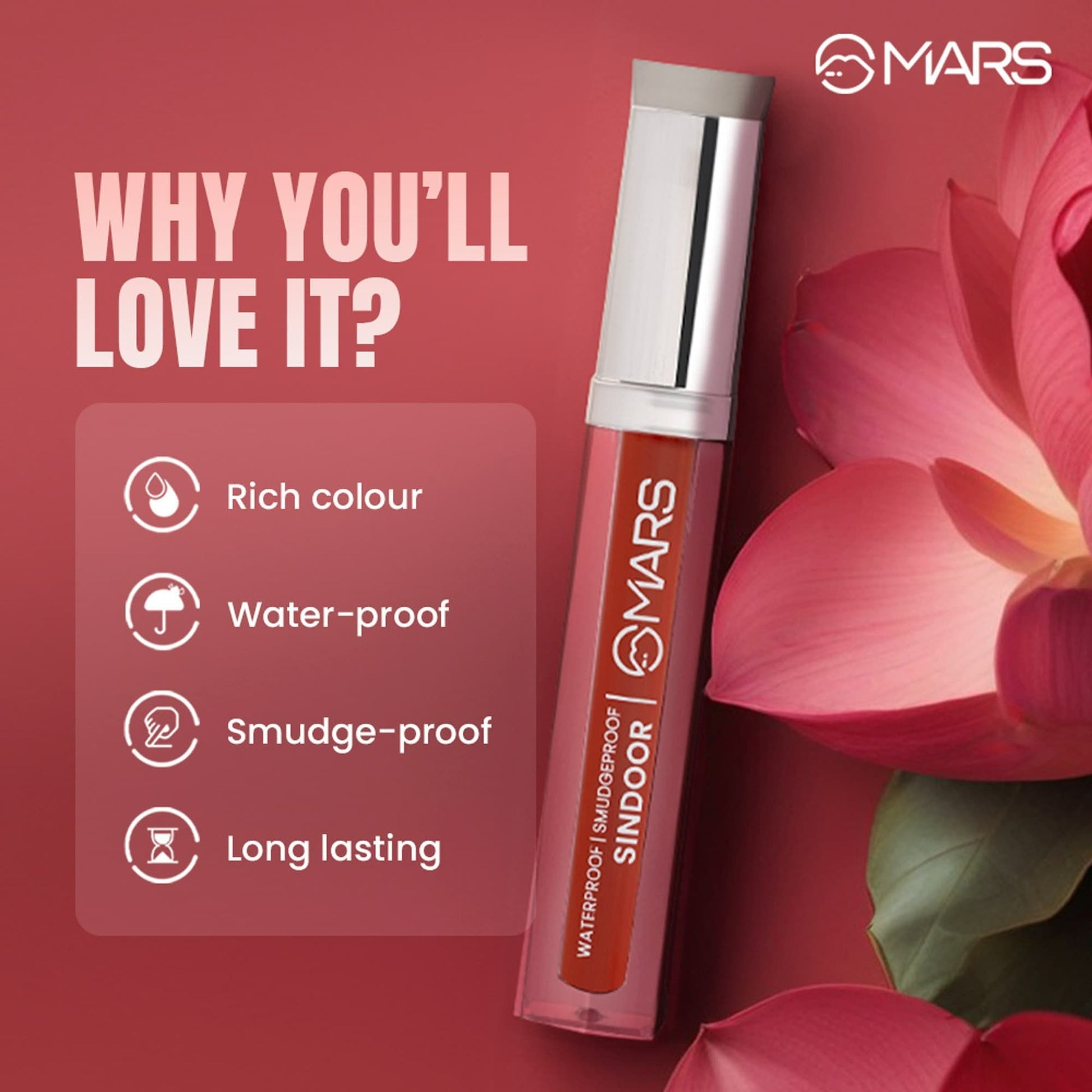 MARS Riwaj Liquid Sindoor - Red