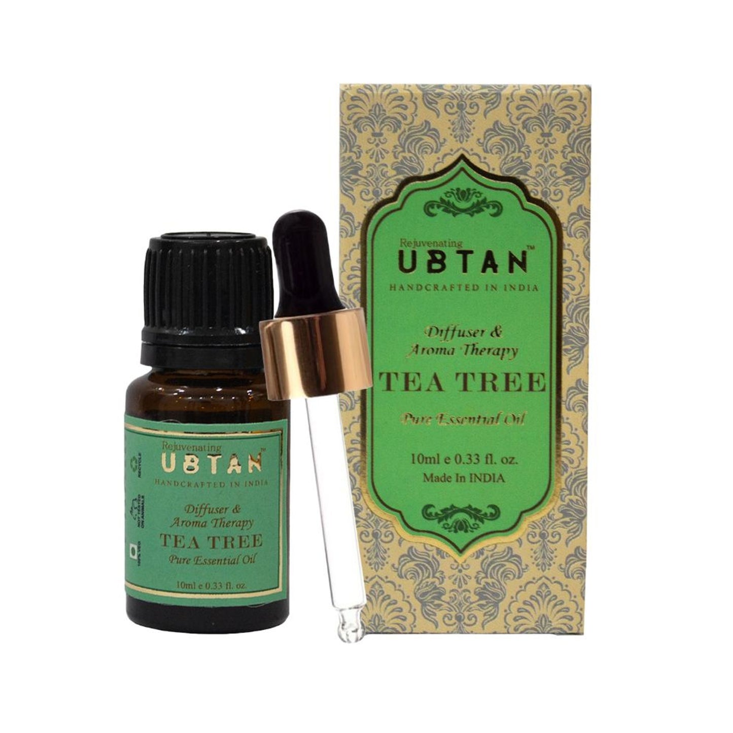 Rejuvenating UBTAN Tea Tree Pure Essential Bath & Body Oil