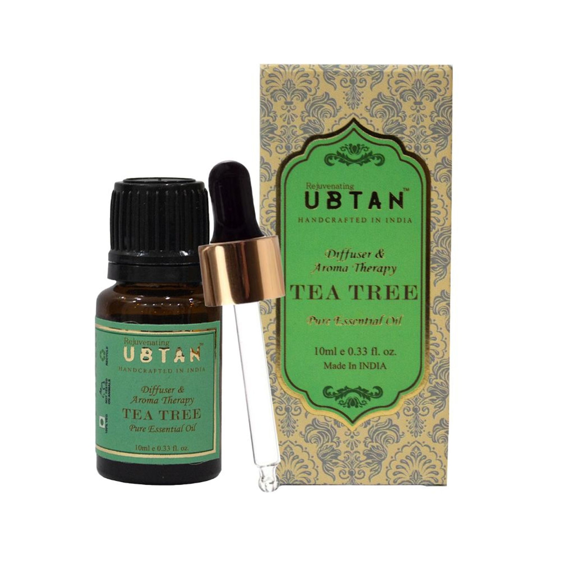 Rejuvenating UBTAN Tea Tree Pure Essential Bath & Body Oil