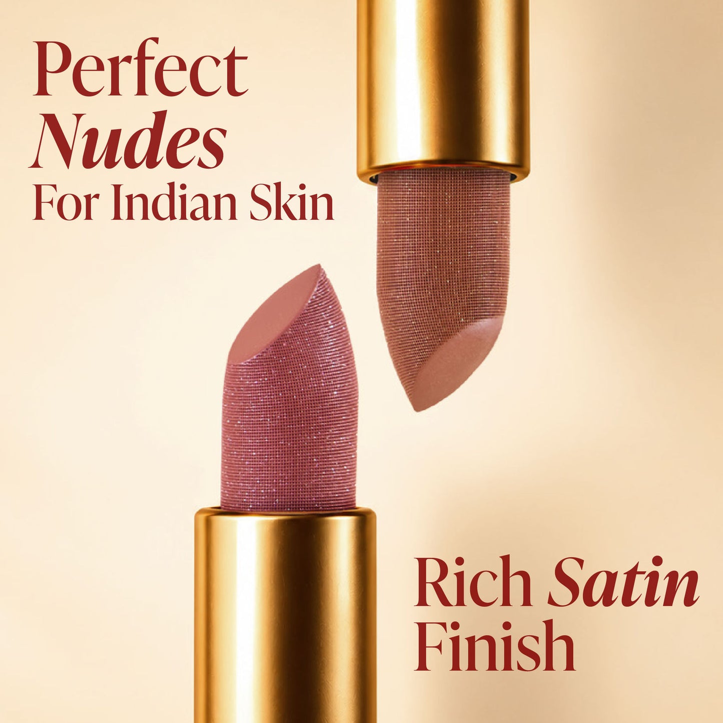 LoveChild Masaba The Batua Satin Lipstick - Thak Gayi