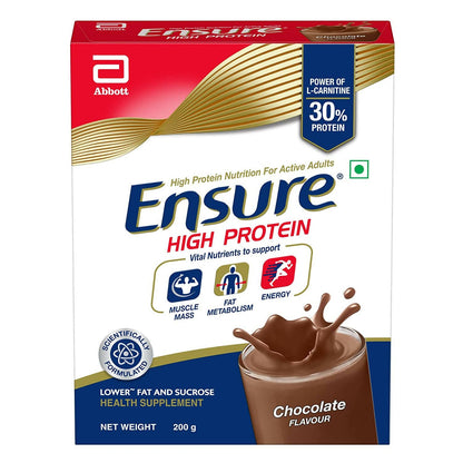 Ensure High Protein Drink for Physically Active Adults - Chocolate - Indyancart