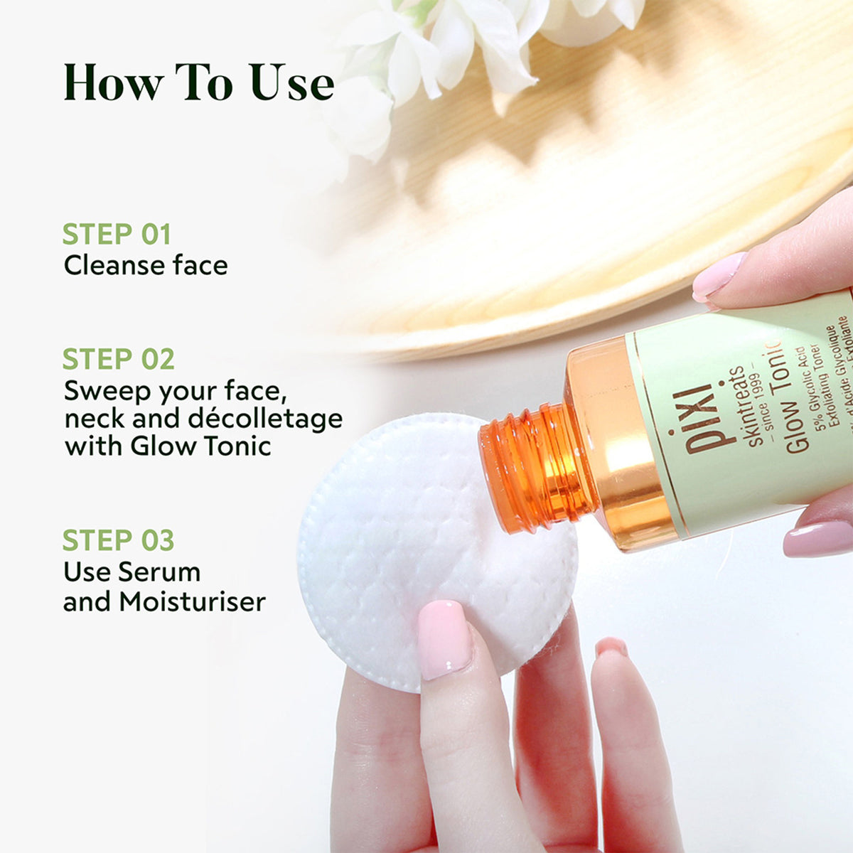 PIXI Glow Tonic Exfoliating Toner With Glycolic Acid