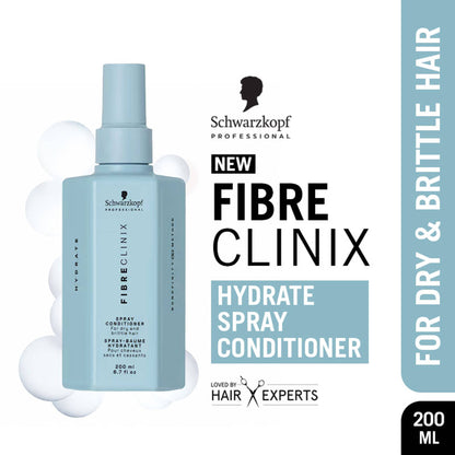 Schwarzkopf Professional Fibre Clinix Hydrate Hair Spray Conditioner