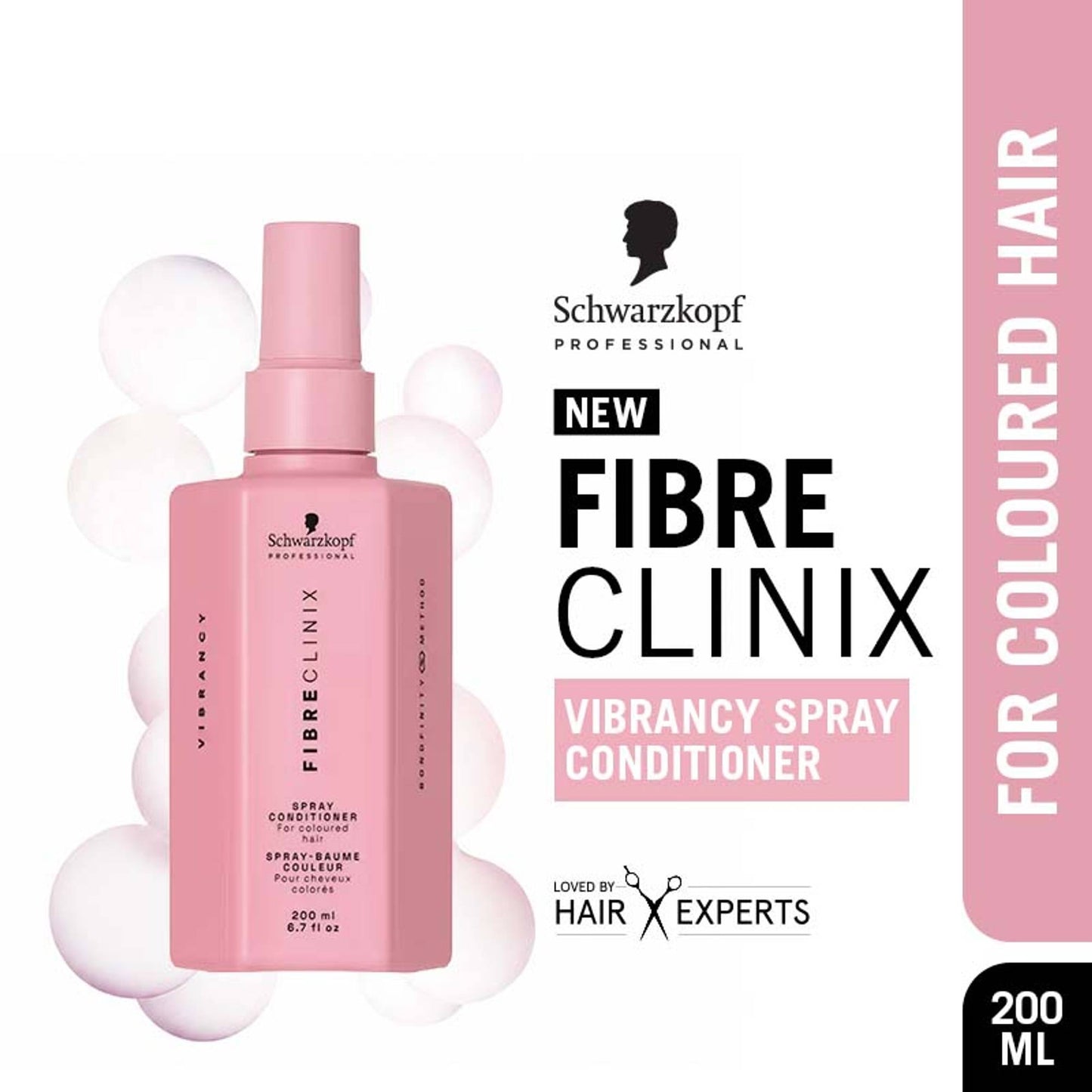 Schwarzkopf Professional Fibre Clinix Vibrancy Hair Spray Conditioner
