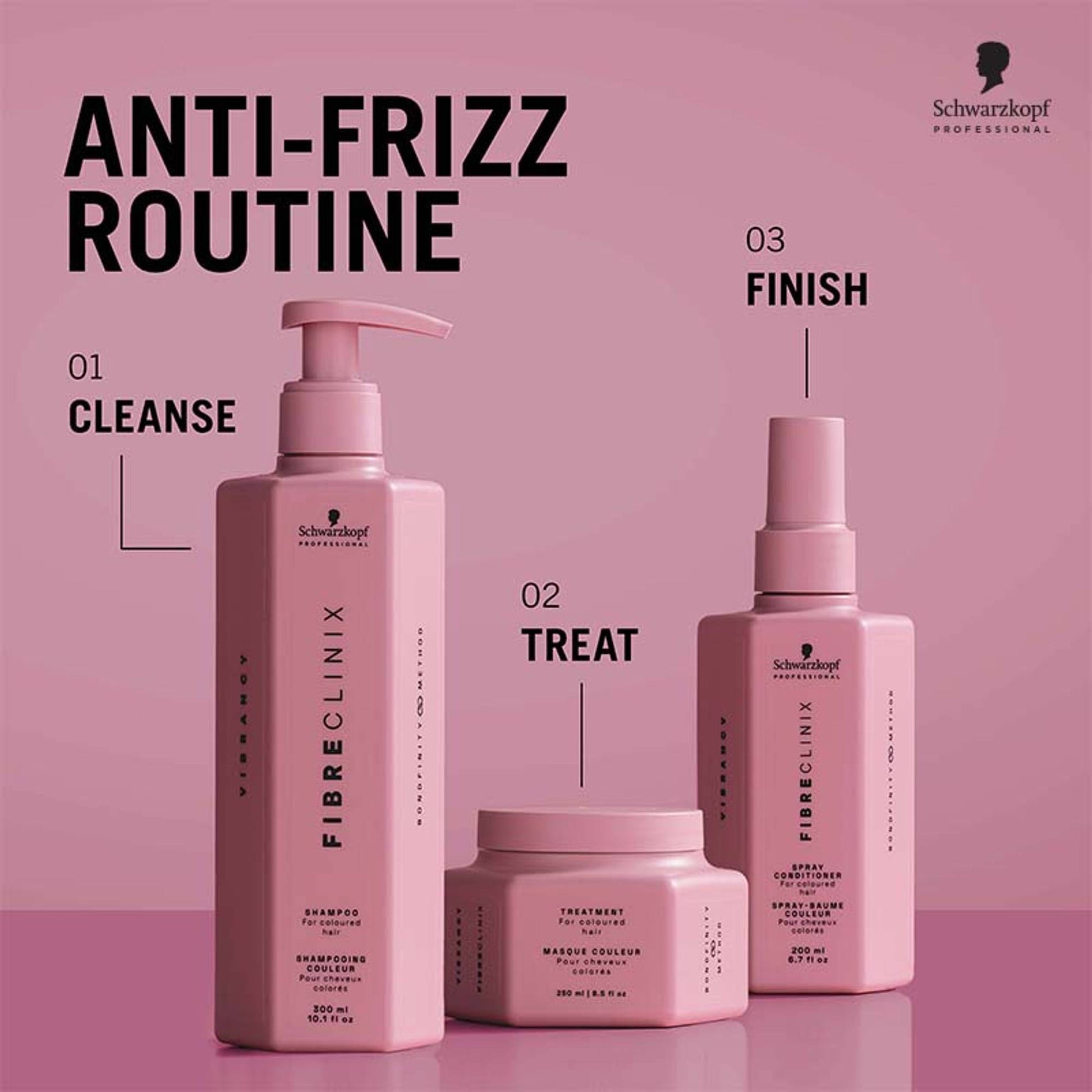 Schwarzkopf Professional Fibre Clinix Vibrancy Hair Spray Conditioner