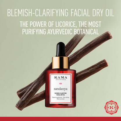 Kama Ayurveda Sandanya Blemish Clarifying Dry Oil