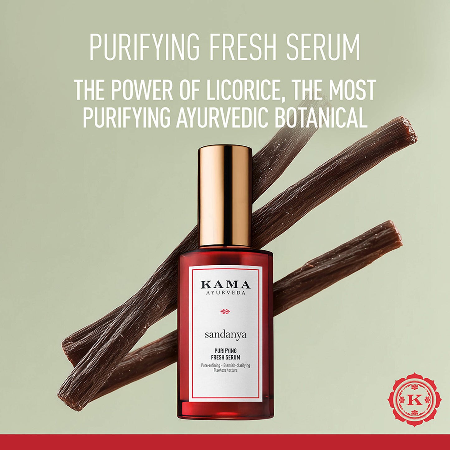 Kama Ayurveda Sandanya Purifying Fresh Serum