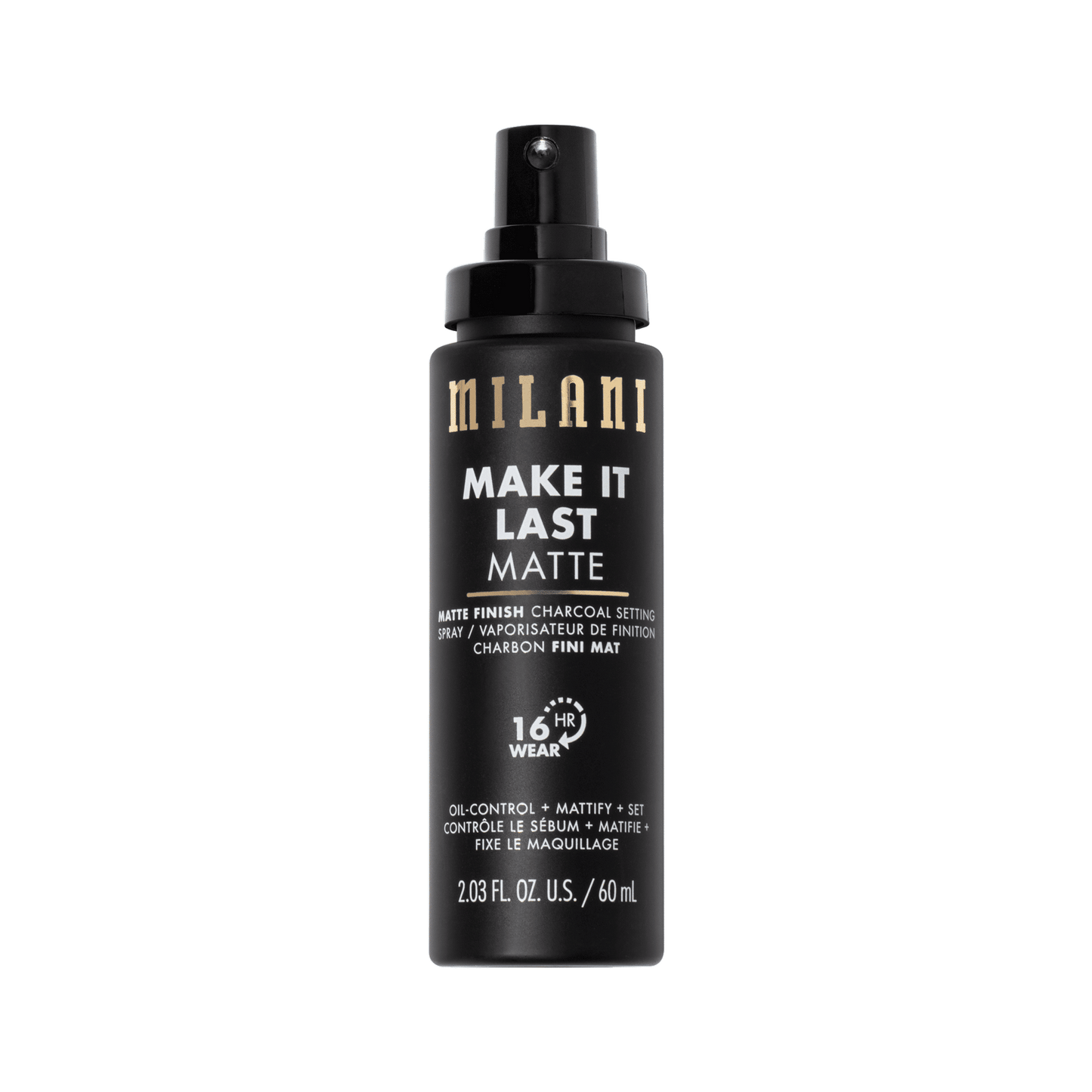 Milani Make It Last Matte Finish Setting Spray - Charcoal