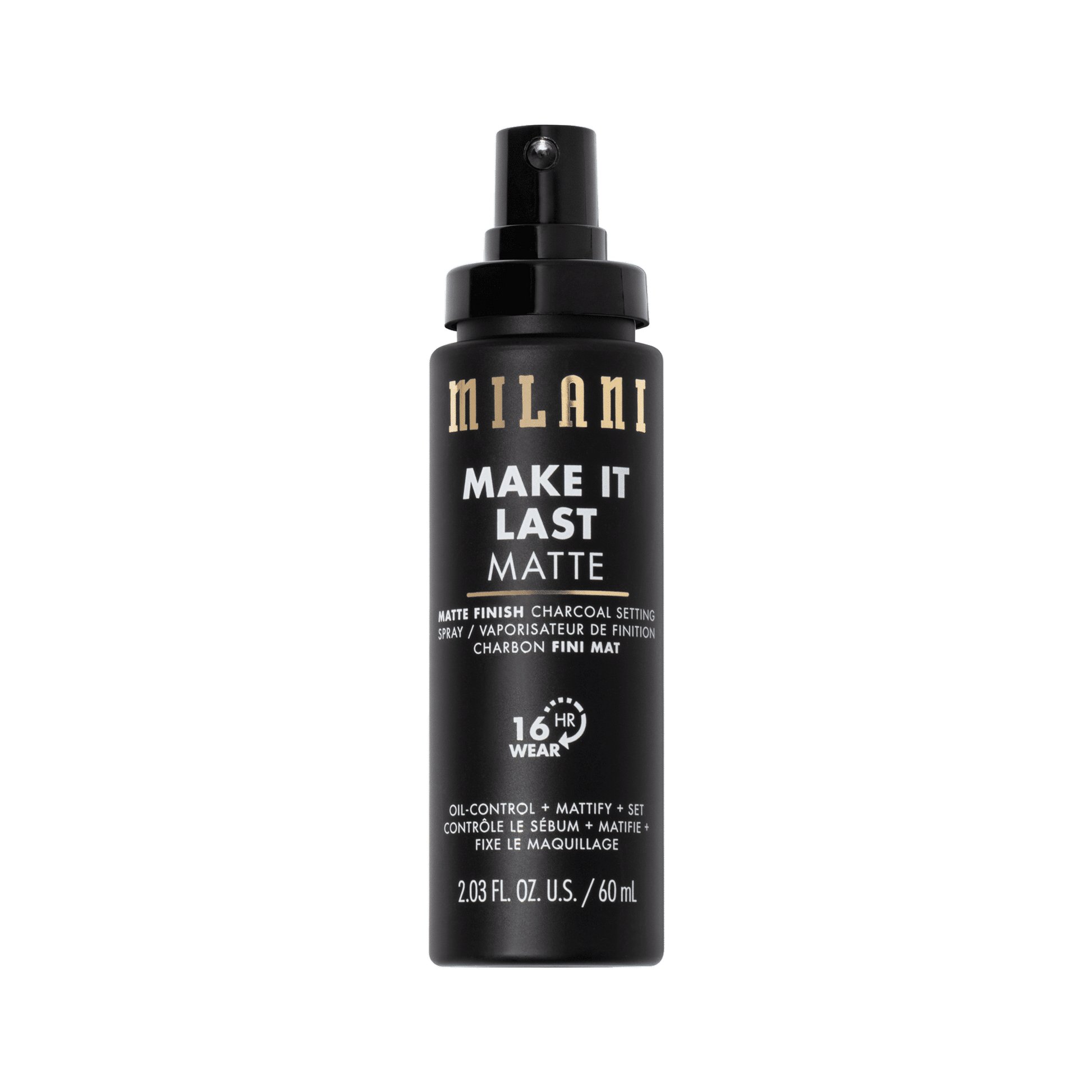 Milani Make It Last Matte Finish Setting Spray - Charcoal